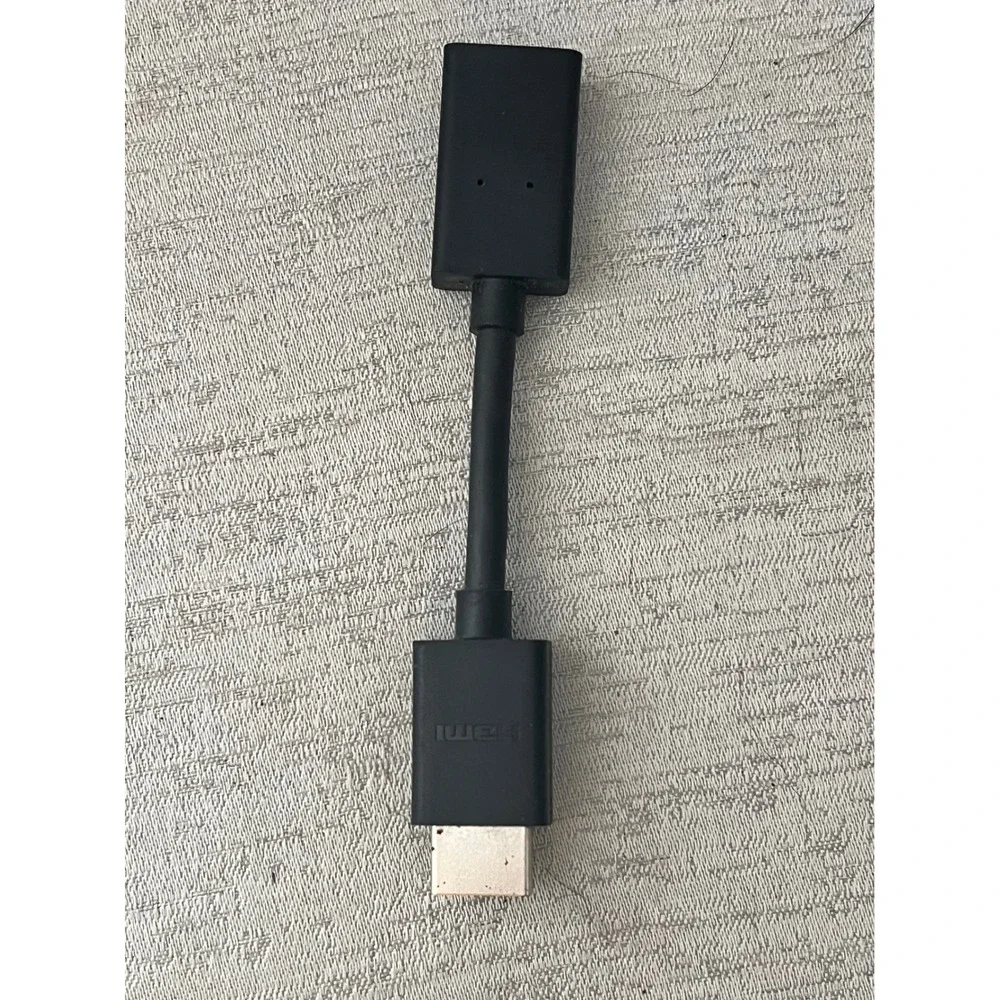 HDMI Male to HDMI Female Extension Cable Adapter Short Black Pigtail Connector